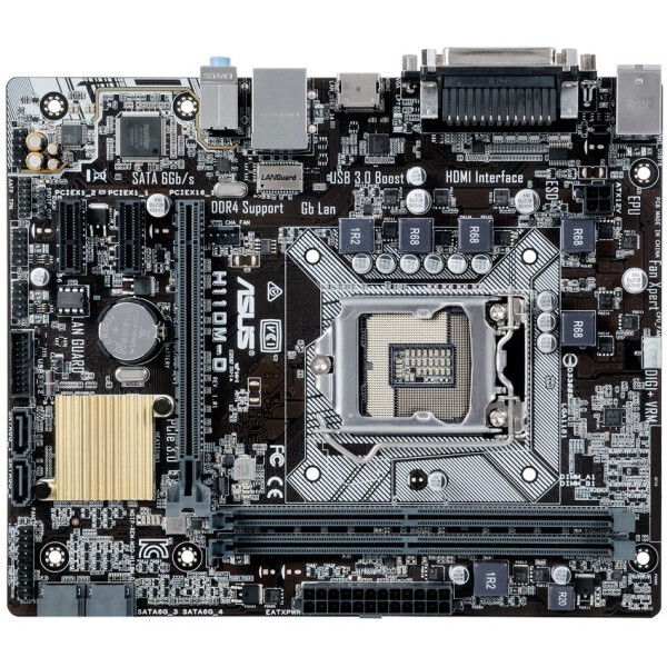 Asus H110M-D Socket 1151 moederbord - Image 2