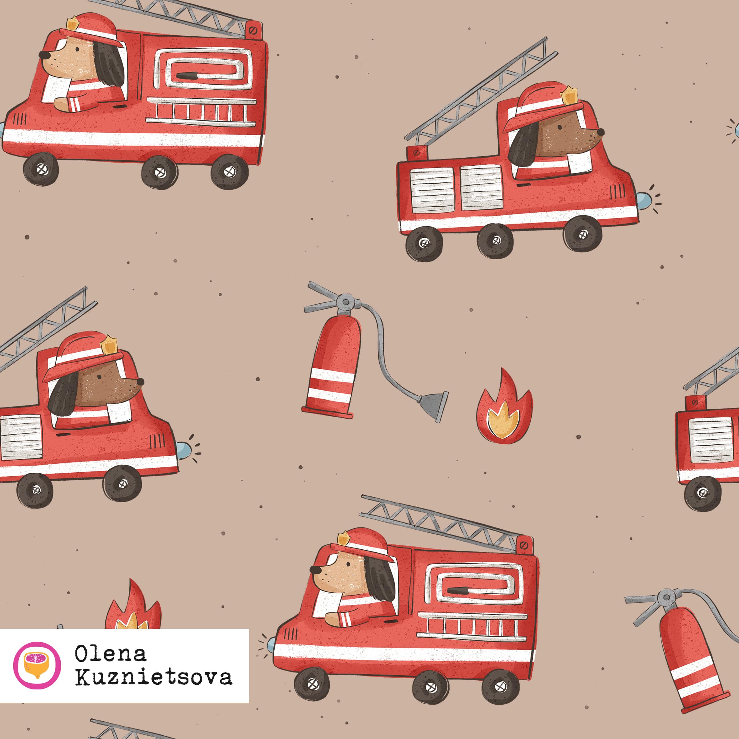 Als de brandweer