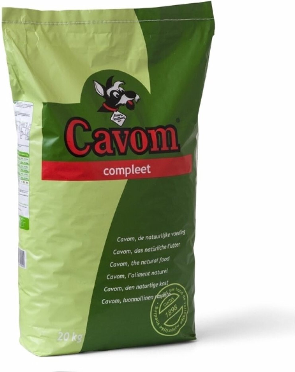 Cavom Compleet - Hondenbrokken - Geperst - 20 kg
