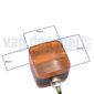 Knipperlicht minitractor minitrekker Iseki Yanmar Kubota Mitsubishi Shibaura Solis HinomotoBlinker indicator oranje knipperlichtlens richtingaanwijzerglas knipperlichtglas richtingaanwijzerlens knipperlichtunit richtingaanwijzerunit