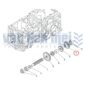 Tandwiel Kubota B40 B1200 B1400 B1402 Zen-Noh ZB1200 ZB1400 ZB1402 gear minitractor minitrekker versnellingsbak achterbrug gearbox