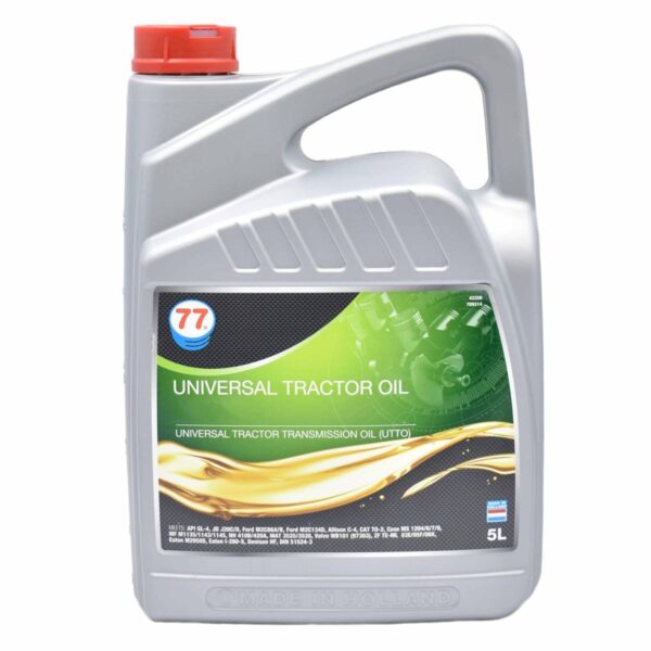 Universele hydraulische en transmissieolie mini-tractoren 5 liter Iseki Yanmar Shibaura Mitsubishi Hinomoto Kubota Kioti minitrekker grote kleine beurt onderhoudsset kwaliteit minitrekker achterbrugolie hydrauliekolie versnellingsbakolie hydraulischeolie