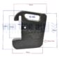 Frontgewicht mini tractor Iseki Kubota Yanmar Shibaura Mitsubishi Hinomoto Frontgewichten minitrekker tegengewicht Kioti Solis Minitractorparts  Alles voor uw Minitractor!