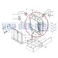 Radiateur radiator koeler Kubota B6001 B6100 B7001 B7100 Zen-Noh ZB6001 ZB6100 ZB7001 ZB7100 zennoh cooling Koelsysteem thermostaat waterpomp onderhoud koelslang koelwaterslang Minitractor minitrekker