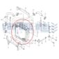 Radiateur radiator koeler Iseki Landleader TA207 TA210 TA215 TA227 TA230 TA235 TA237 TA247 TA250 TA255 TA262 TA263 TA267 TA270 TA275 TA287 TA317 TA525 TA530 Koelsysteem cooling fan lekkage koelblok slang koelwater koelvloeistof