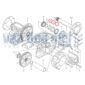 Keerring set achteras Iseki TL1900F TL1901F TL2100F TL2101F TL2300F TL2301F TL2500F TL2501F TL2700F TL2701F TE4270 TE4350 Bolens G272 G274 NOKAG6762A NOKAE3459A