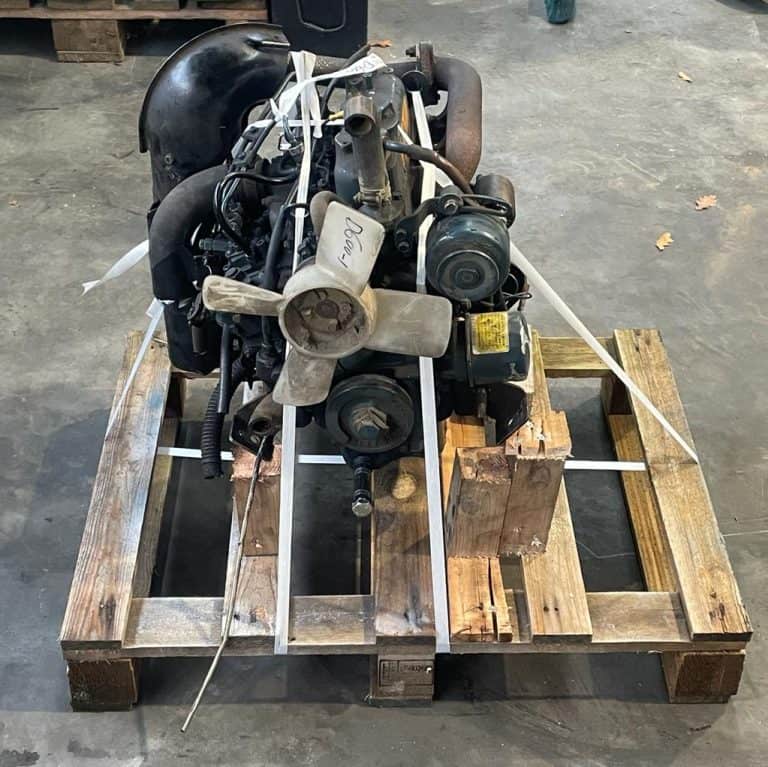 Kubota D600 engine Van der Mei Parts MiniTractor onderdelen
