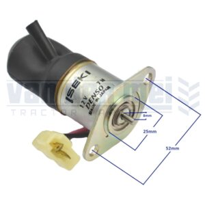 Stop Solenoid Iseki TM215 TM223 TM3200 TM3240 TPC15 SXG19 SXG22 SF200 SF230 SGR19 SGR22 TXG23 stopzetter elektronische brandstofafsluiter stop solenoïd stopmagneet 12volt motorstop
