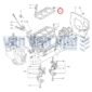 Koppakking Yanmar F16, YM1601, YM1602, YM1610, YM1702, YM1720, motor 3T75U