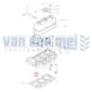 Cilinderkop Iseki Mitsubishi K3A K3B K3C K3D TX145 TX155 TX1410 TX1510 TX2140 TX2160 Landhope TU120 TU130 TU140 TU145 TU147 TU150 TU1400 TU1401 TU1500 TU1501 TU1600 TU1601 D1350 D1450 D1550 MT180 MT1401 MT1601 MTE1800 Satoh S373 S470 Satoh ST1420 ST1440 ST1520 ST1540 Suzue M1503 M1803 M2001