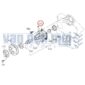 Waterpomppaking Kubota B40 B1550 B1600 B1702 B1750 B2150 B5200 B6200 B7100 B7200 B8200 B9200 Bulltra B1-14 B1-15 B1-16 B1-17 KH35 KH41 KH61 Zen-noh zennoh ZB1600 ZB1702 motor D750 D850 D950 V1100 V1200 Z600 watergeleiderpakking koelhuispakking