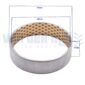 Glijlagerbus Iseki TU1400 TU1401 TU1500 TU1501 TU1600 TU1601 TU1700 TU1701 TU1900 TU1901 TU2100 TU2101 TE3210 Afmetingen 60x65x17mm cilinderbus bronzenbus bronzebus sinterbrons lagerbus fuseearmlager fussearmbus fusseglijlager stuurfusee