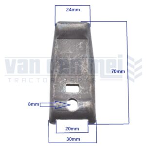 Drukgroep vinger Kubota Iseki Mitsubishi TX145 TX155 TX1000 TX1300 TX1500 TX1210 TX1410 TX1510 TX2140 TX2160 Kubota B4200 B5000 B5001 B5100 B6000 B6001 B6100 B7000 B7001 B7100 Zen-Noh ZB5000 ZB5001 ZB5100 ZB6000 ZB6001 ZB6100 ZB7000 ZB7001 ZB7100 Kubota L L175 L200 L210 L1500 L1501 L1510 Mitsubishi D1600 D1650 D1800 D1850 Satoh ST1620 ST1640 ST1820 ST1840 Koppelingsmechanisme drukplaatvingers drukvingers drukgroepvingers