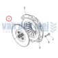 Koppelingsplaat Kubota L175 L185 L200 L210 L1500 L1501 L1511 Zen-noh ZL175DT ZL185DT ZL200DT ZL210DT ZL1500DT ZL1501DT ZL1511DT drukplaat koppelingsschijf