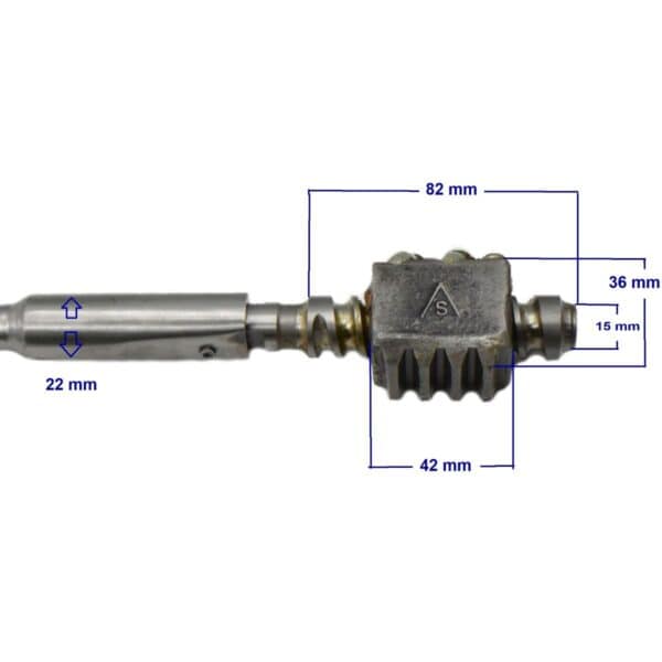 Stuuras Yanmar F175, YM140, YM147, YM186, YM1401, YM1510 Yanmar F:  F175 Yanmar YM:  YM140 YM147 YM186 YM1401 YM1510