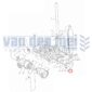 Uitlaat bocht spruitstuk Kubota L175 L185 L225 L245 L1500 L1501 L1801 L2000 L2200 L2201 Zen-Noh ZL175 ZL185 ZL1500 ZL1501 ZL1801 Z750 Z751 Z851 uitlaatspruitstuk uitlaatbocht spruitstukbocht haakse elleboog