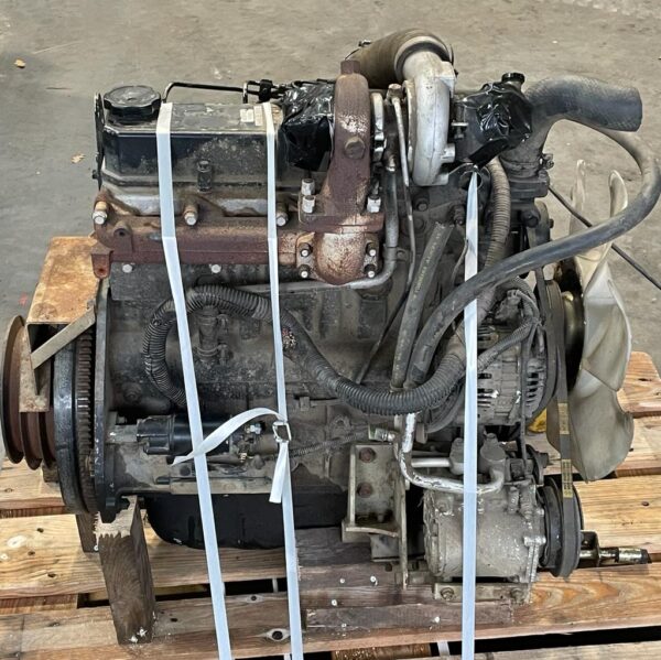 Mitsubishi S4S-DT turbo motor Specificaties: Diesel 4 cilinders 3330 cc 84pk