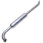 Uitlaatdemper muffler Kubota L175 L185 L225 L245 L1500 L1501 L2000 zennoh Zen-Noh ZL175 ZL185 ZL225 ZL245 ZL1500 ZL1501 ZL2000