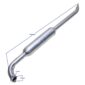 Uitlaatdemper muffler Kubota L175 L185 L225 L245 L1500 L1501 L2000 zennoh Zen-Noh ZL175 ZL185 ZL225 ZL245 ZL1500 ZL1501 ZL2000