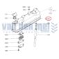 Kleppendekselpakking Kubota motor V1205 V1505 klepdekselpakking kleppendekselpakking klepdekselrubber kleppendekselrubber klep deksel pakking