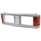Grill Iseki Landhope TU145F TU155F TU165F TU175F TU185F TU205F TU225F TU315F TU318F TU320F 3015 frontgrill voorgrill rooster masker plaatwerk uiterlijk minitractor minitrekker