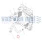 Koelwaterslang onder Iseki TS1610 TS1910 TS2202 TS2205 TS2220 Bolens G192 G194 G242 G244 Motor 2AA1 2AB1 koelslang radiateurslang radiatorslang