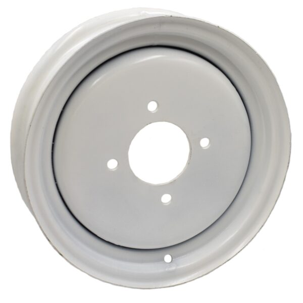 Velg 12 inch wit (80x120mm) Yanmar YM1401 Iseki Sial TF15 TM215 TM223 YM1401D Tractorvelg witte voorvelg minitractorvelg rim velgen zennoh