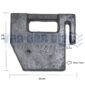 Frontgewicht mini tractor Iseki Kubota Yanmar Shibaura Mitsubishi Hinomoto Frontgewichten minitrekker tegengewicht Kioti Solis Minitractorparts / Alles voor uw Minitractor!