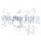 Radiateur radiator koeler Iseki Landhope TU180 TU200 TU220 TU240 TU180F TU200F TU220F TU240F waterpomp minitractor minitrekker onderhoud koelsysteem lekkage