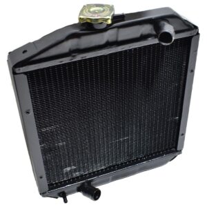 Radiateur radiator koeler Yanmar YM1301 YM1401 YM1502 YM1510 YM1301D YM1401D YM1502D YM1510D koelsysteem fan cooling onderhoud lekkage minitractor minitrekker