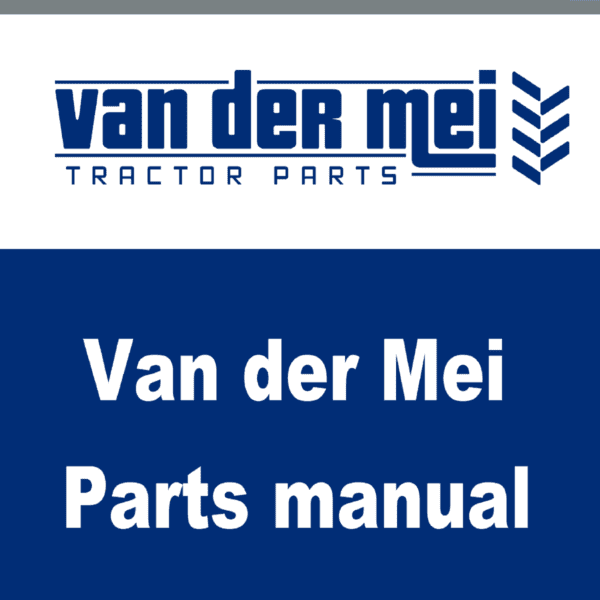 Van der Mei Parts Manual Iseki, Kubota, Yanmar Mitsubishi, Shibaura, Hinomoto