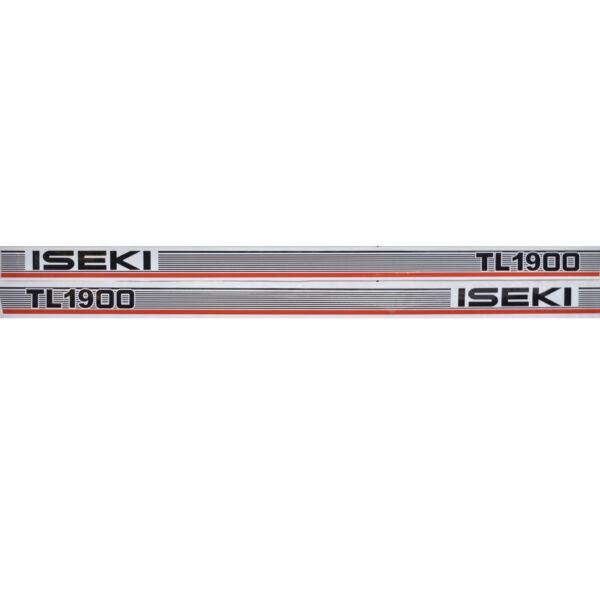 Stickerset Iseki TL1900