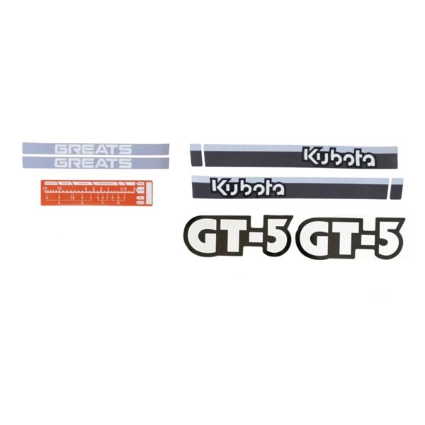 Stickerset Kubota Greats GT5 GT-5 1