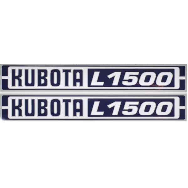 Stickerset Kubota L1500