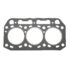 Koppakking Yanmar YM169, YM169D, YM180, YM180D, YM186, YM186D, YM1401, YM1401D, YM1502, YM1502D, YM1510, YM1510D, F15, F15D, motor 3T72SA, 3T72SB