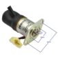Stop Solenoid Iseki TM215 TM223 TM3200 TM3240 TPC15 SXG19 SXG22 SF200 SF230 SGR19 SGR22 TXG23 stopmagneet stopzetter Stop