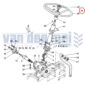 Stuurwiel Kubota R310 R400 R410 L175 L185 L225 L245 L285 L295 L345 L1500 L1800 L1801 L2000 L2201 zennoh Zen-noh ZL175 ZL185 ZL225 ZL245 ZL285 ZL295 ZL1500 ZL1800 ZL1801 ZL1802 ZL2000 ZL2201 ZL175DT ZL185DT ZL225DT ZL245DT ZL285DT ZL295DT ZL1500DT ZL1800DT ZL1801DT ZL1802DT ZL2000DT ZL2201DT