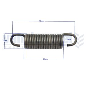 Veer remschoenen Iseki TS2200, TS2400, TS2500, TS2800 remveer trommelrem remschoenveer remveren TS2200F TS2400F TS2500F TS2800F remsysteem minitractor minitrekker