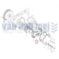 Veer remschoenen Iseki TS2200, TS2400, TS2500, TS2800 remveer trommelrem remschoenveer remveren TS2200F TS2400F TS2500F TS2800F remsysteem minitractor minitrekker