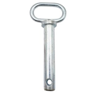 Pasador de remolque 125mm cat.2 22mm Para minitractor minitractor Iseki Kubota Yanmar Hinomoto Shibaura JCB Mitsubishi pasador de remolque categoría 2 Kioti Solis