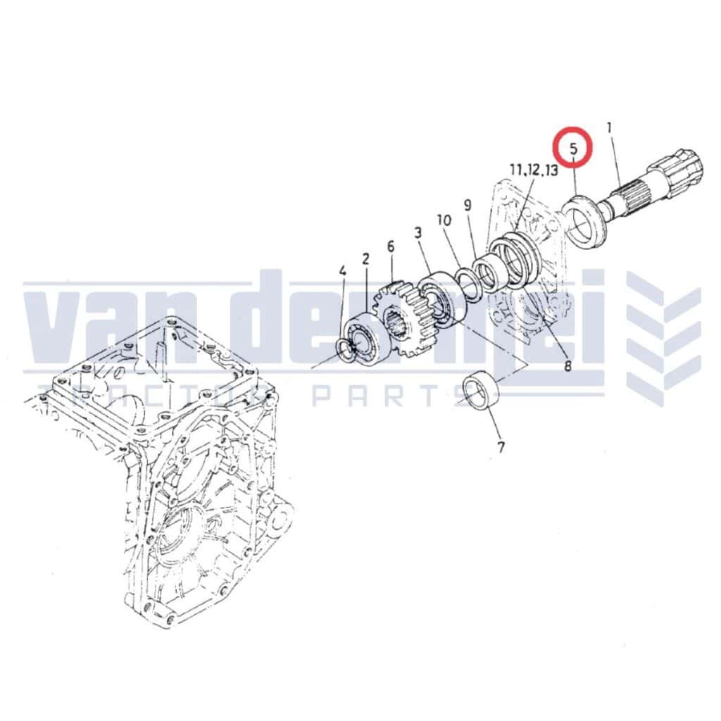 Original Kubota 3j03129477