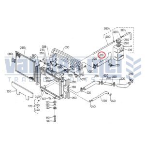 Koelwaterslang Kubota Bulltra: B1-14 B1-15 B1-16 B1-17 koelslang radiateurslang radiatorslang durit minitractor minitrekker koelsysteem koeling darmen koelvloeistof