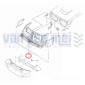 Grill Iseki Landhope TU180 TU200 TU220 TU240 TU180F TU200F TU220F TU240F frontgrill voorgrill rooster masker plaatwerk uiterlijk minitractor minitrekker