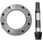 Pignon + kroonwiel vooras Mitsubishi MT185 MT205 MT225 MT240 MT245 MT185D MT205D MT225D MT240D MT245D pignonpen differentieel voorasdifferentieel kroonpignonwiel