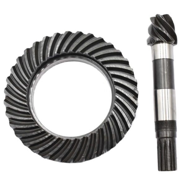 Pignon + kroonwiel vooras Mitsubishi MT185 MT205 MT225 MT240 MT245 MT185D MT205D MT225D MT240D MT245D pignonpen differentieel voorasdifferentieel kroonpignonwiel