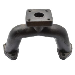 Uitlaat spruitstuk Iseki TX1300 TX1500 Mitsubishi D1300 Satoh S370 S372 ST1510 Motor: KE70 KE75 TX1300F TX1500F D1300D uitlaatspruitstuk minitractor minitrekker