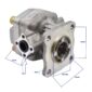 Oliepomp Kubota L1802 L2002 L2202 L2402 Zen-Noh ZL1802 ZL2002 ZL2202 ZL2402 D1600 D1800 D2000 D2300 D2500 YM135 YM155 YM165 YM1300 2TR13 2T73A hydrauliekpomp hydraulischepomp