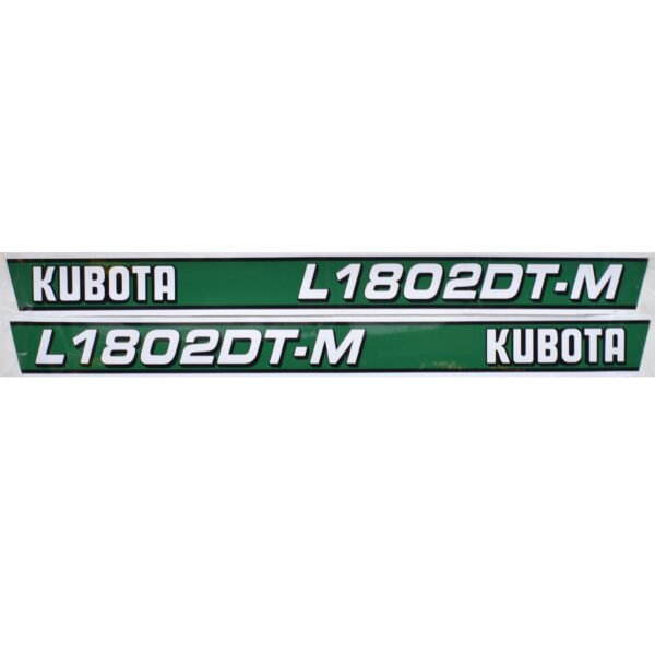 Stickerset Kubota L1802DT
