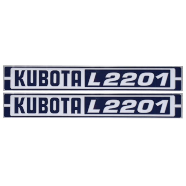 Stickerset Kubota L2201
