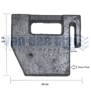 Frontgewicht mini tractor Iseki Kubota Yanmar Shibaura Mitsubishi Hinomoto Frontgewichten minitrekker tegengewicht Kioti Solis Minitractorparts / Alles voor uw Minitractor!